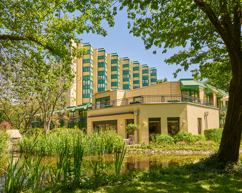 Außenansicht Gebäude Service-Wohnen im WohnGut Parkresidenz Bad Honnef