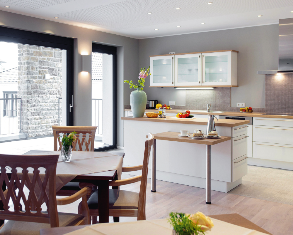 Wohnküche im Gemeinschafts-Wohnen im WohnGut Osterseifen