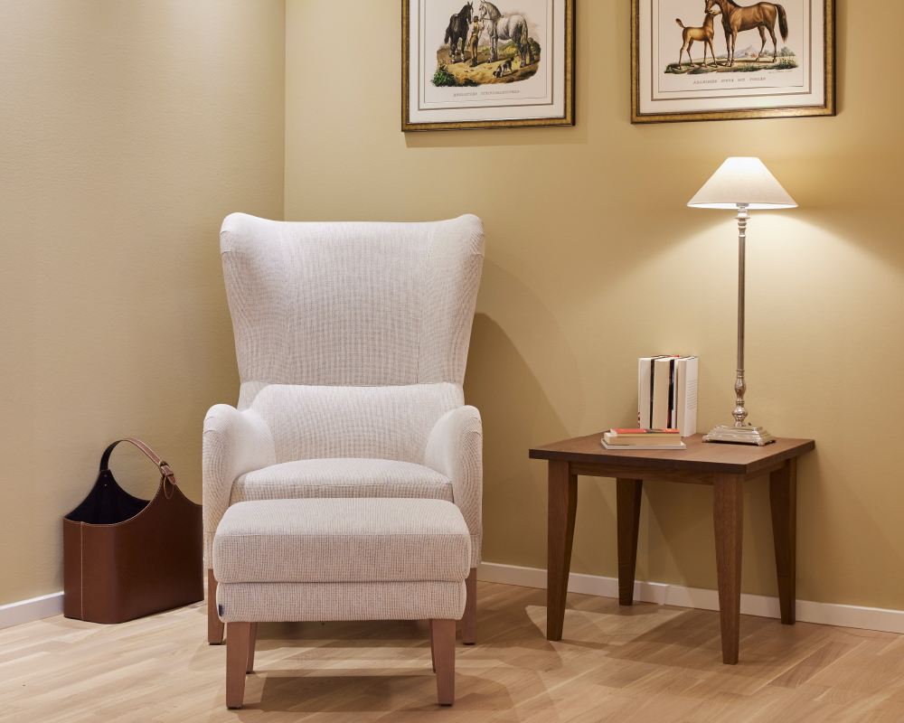 Sitzecke Gemeinschafts-Wohnen im WohnGut Saalhausen