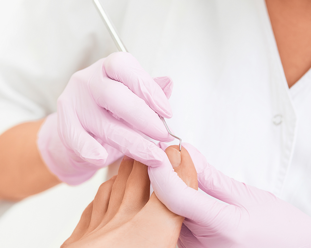 Podologische Behandlung im WohnGut Saalhausen