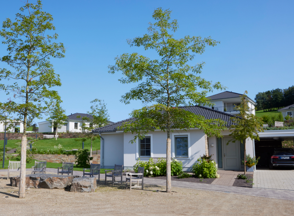 Idyllisches Landhaus im Landhaus-Wohnen im WohnGut Osterseifen