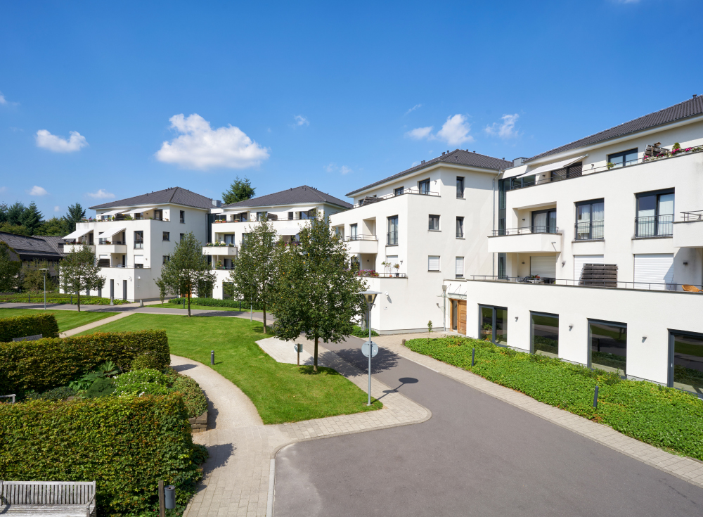 Außenansicht Häuser Service-Wohnen im WohnGut Osterseifen