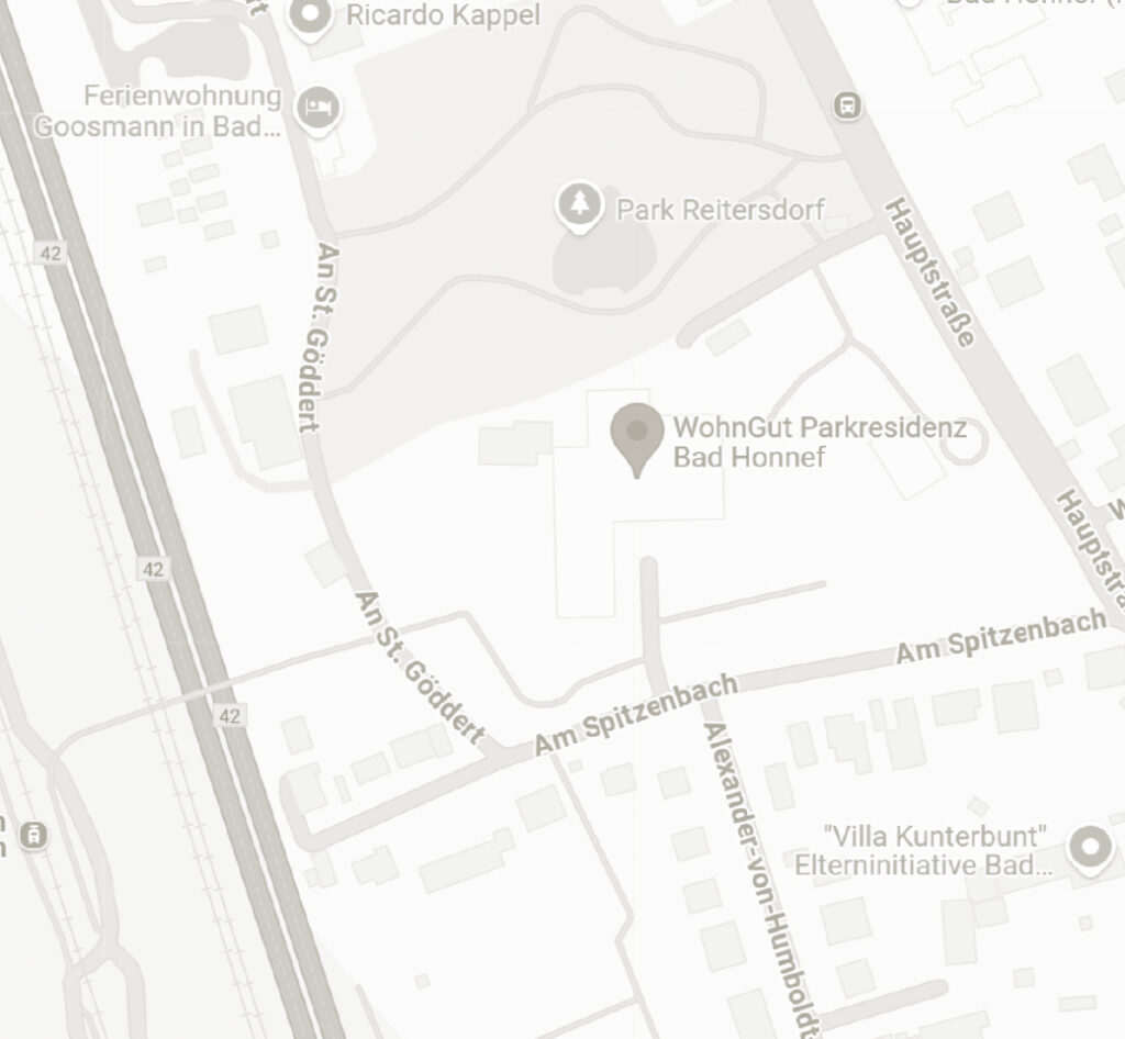 Anfahrt zu WohnGut Parkresidenz