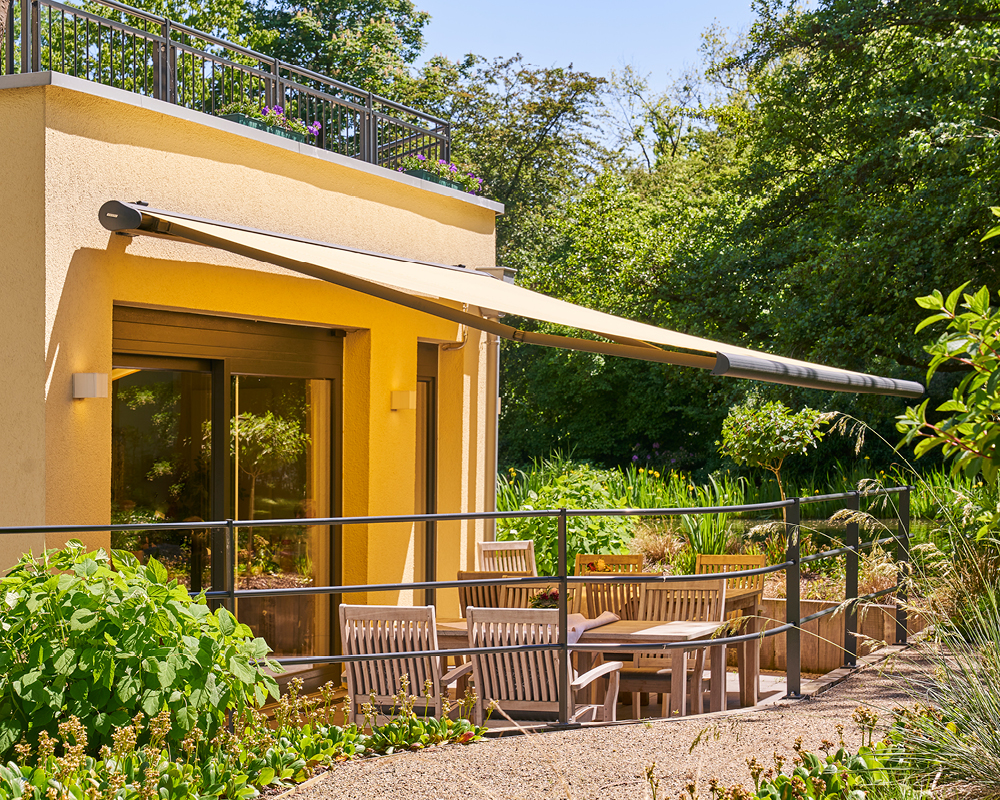 Terrasse im Pflege-Wohnen im WohnGut Parkresidenz Bad Honnef