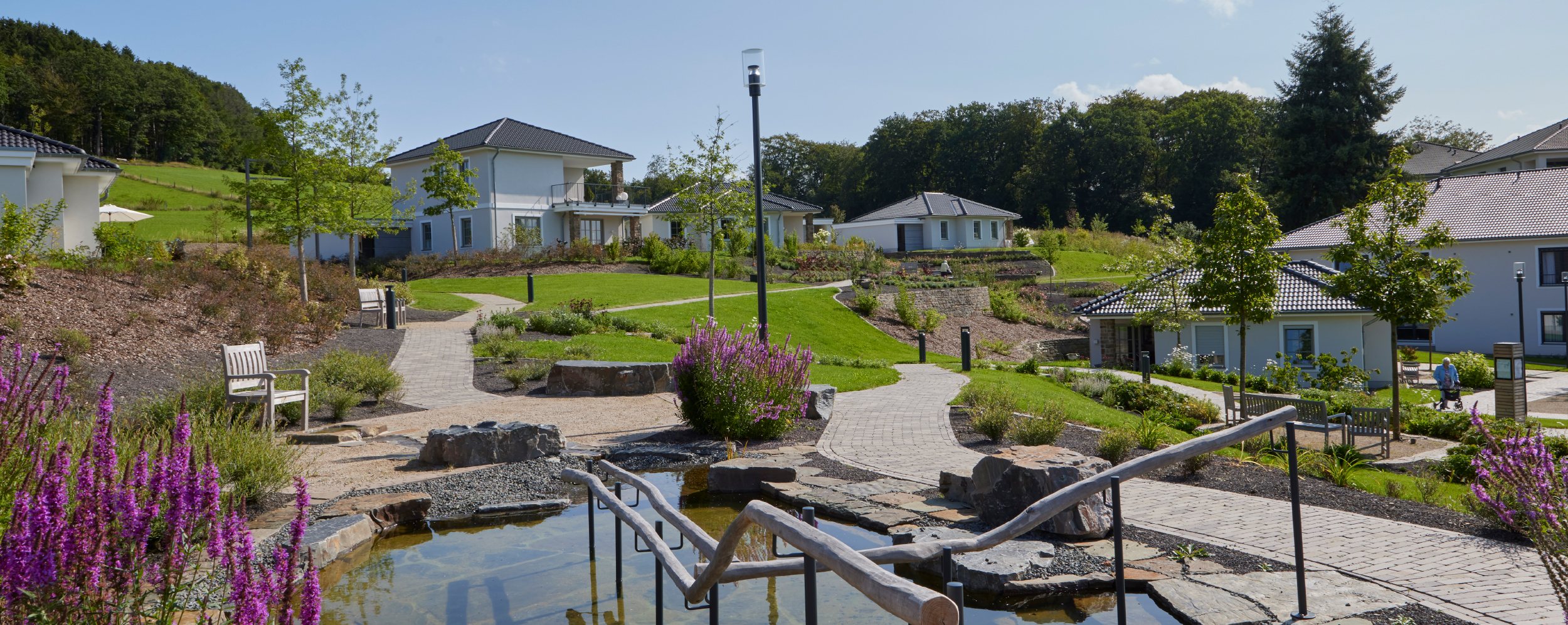 WohnGut Osterseifen Park mit Kneipp-Becken