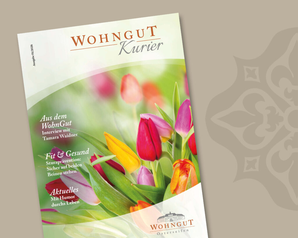 Der neue WohnGut Kurier 01/2026 des WohnGut Osterseifen