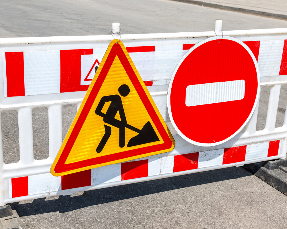 Straßensperrung „Im Osterseifen“