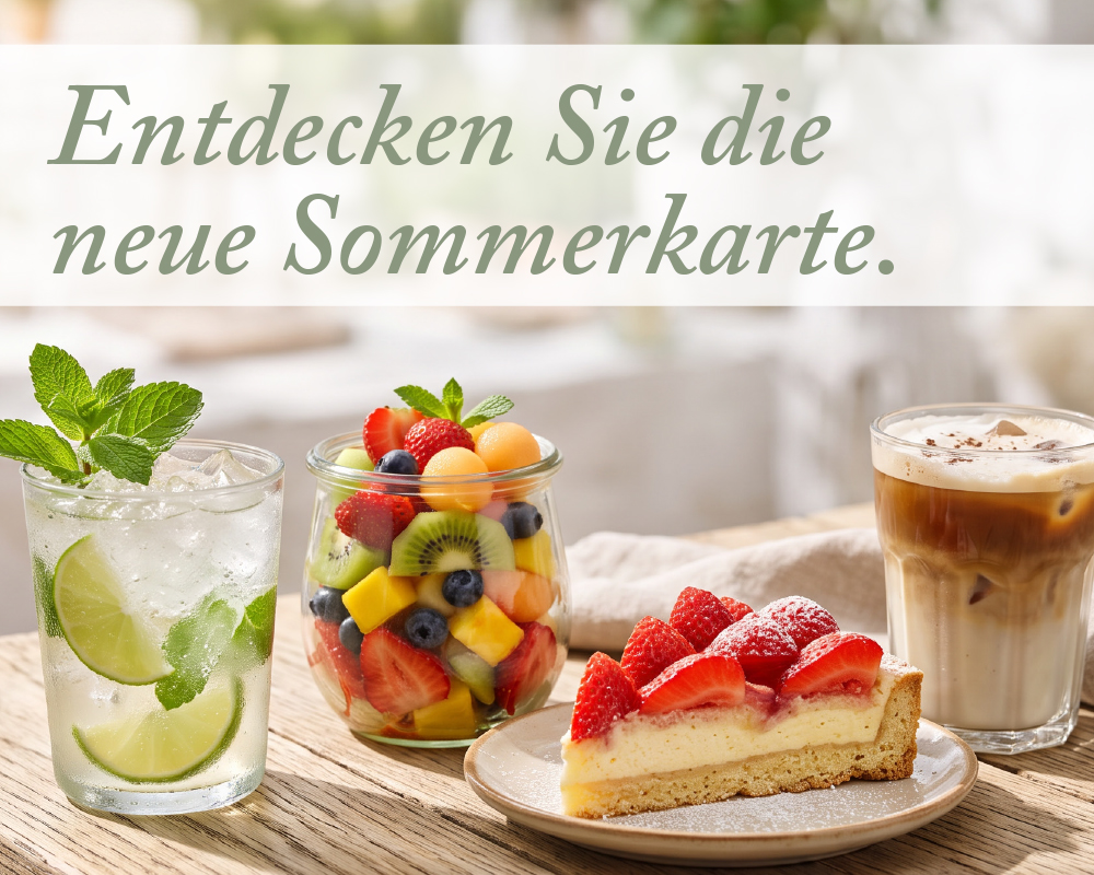 WohnGut Osterseifen Sommerkarte Café 2026